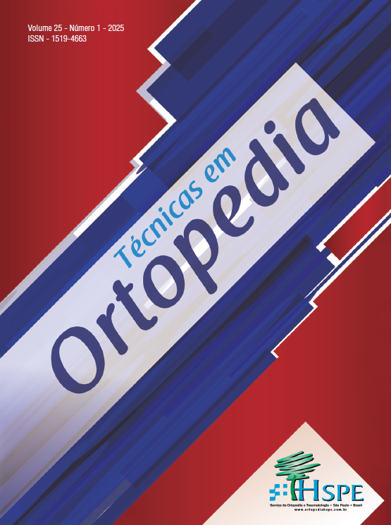 					Visualizar v. 25 n. 1 (2025): Técnicas em Ortopedia
				