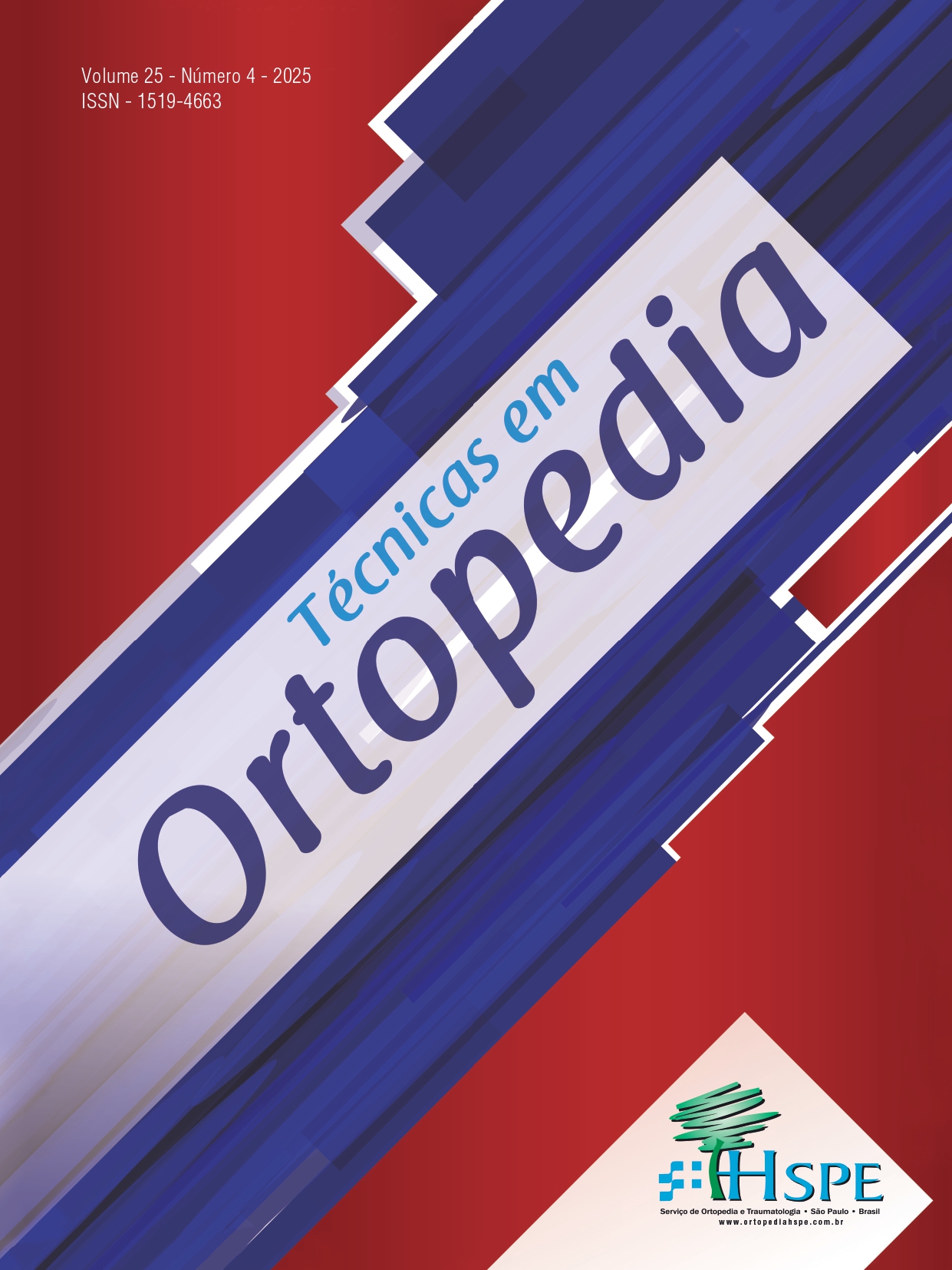 					Visualizar v. 25 n. 4 (2025): Técnicas em Ortopedia
				